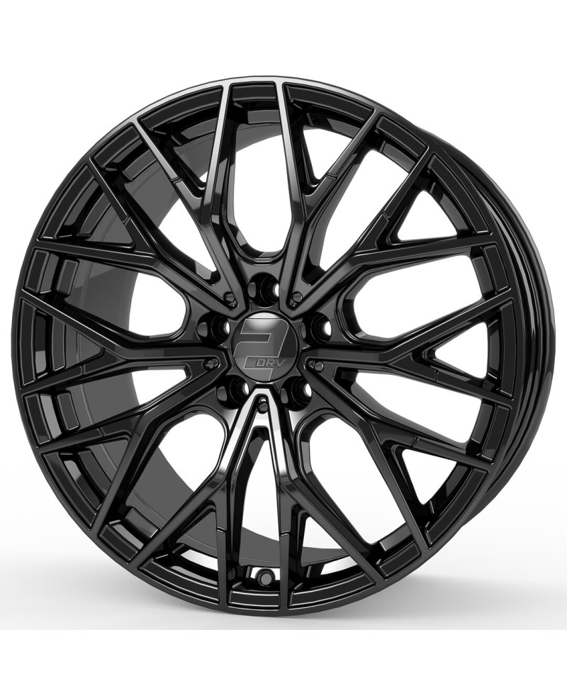 Jante ALU, Wheelworld - 2DRV WH37 SW+ Noir brillant laqué, 8.5X19 5/114.3 ET46, Alésage 72.6