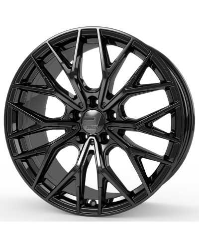 Jante ALU, Wheelworld - 2DRV WH37 SW+ Noir brillant laqué, 8.5X20 5/112 ET35, Alésage 66.6