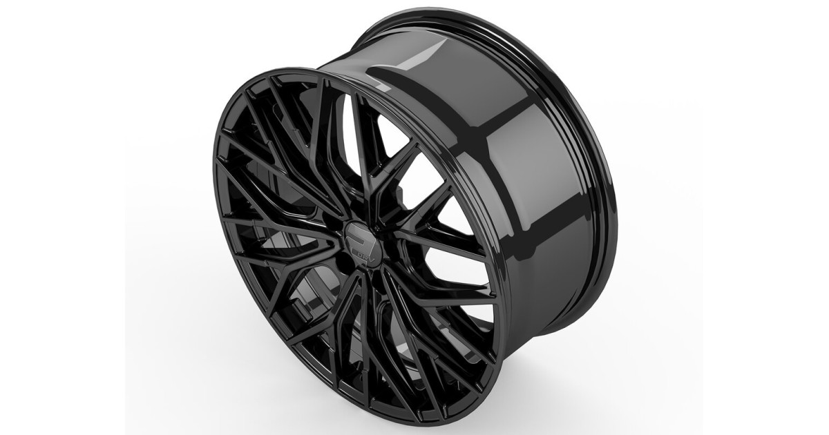 Jante ALU, Wheelworld - 2DRV WH37 SW+ Noir brillant laqué, 8.5X20 5/108 ET48, Alésage 72.6