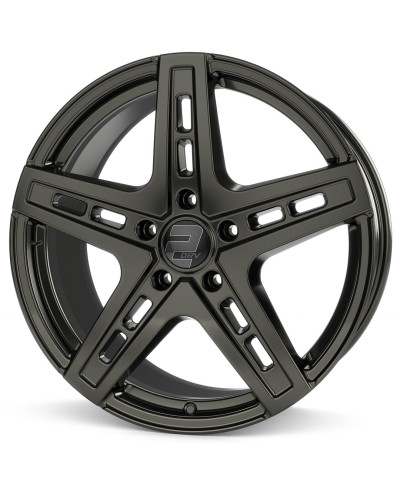 Jante ALU, Wheelworld - 2DRV Dark Gunmetal (Anthracite foncé laqué), 9X20 5/112 ET35, Alésage 66.6