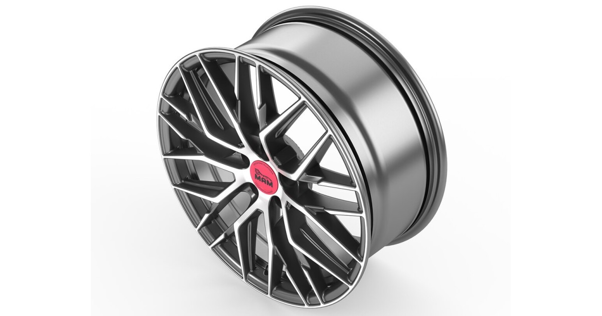 Jante ALU, MAM RS4 GUN METAL BRUSHED 8.5x20 5/108 ET45, Alésage 72.6