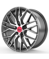 Jante ALU, MAM RS4 GUN METAL BRUSHED 8.5x20 5/114.3 ET45, Alésage 72.6