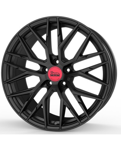 Jante ALU, MAM RS4 MATT BLACK PAINTED 8.5X19  5/112 ET45, Alésage 72.6