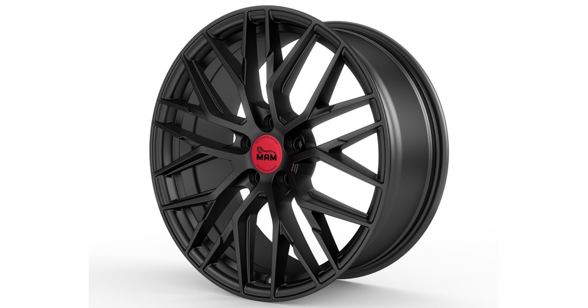 Jante ALU, MAM RS4 MATT BLACK PAINTED 8.5X19  5/112 ET45, Alésage 72.6