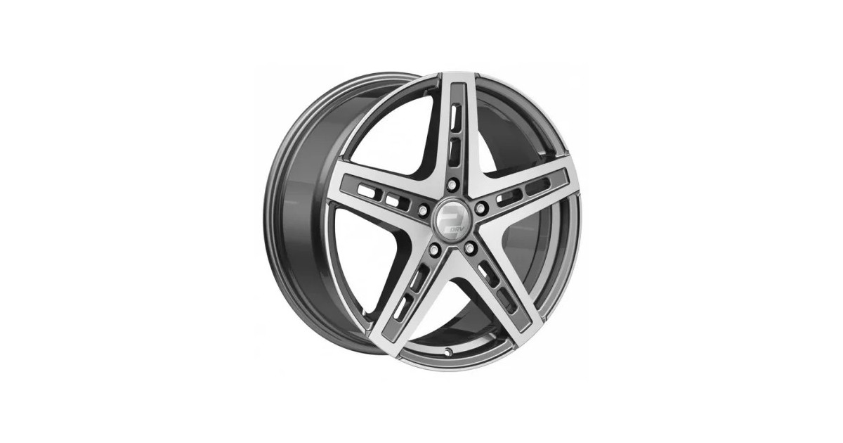 Jante ALU, Wheelworld - 2DRV WH38 DGP+  Daytona  Anthracite / Face polie , 9X20 5/108 ET40, Alésage 72.6
