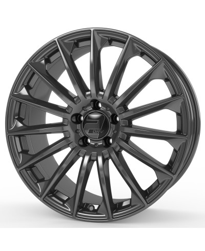 Jante ALU, Wheelworld - 2DRV WH39 DGM+ Anthracite foncé laqué, 8X18 5/112 ET40, Alésage 66.6