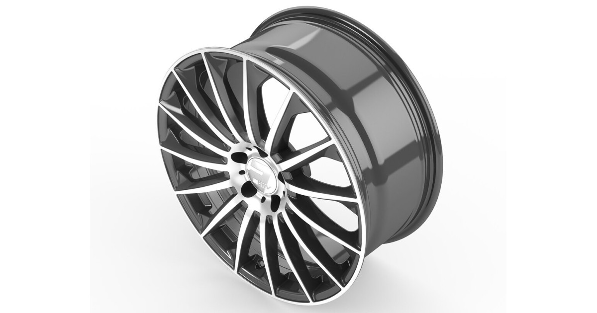 Jante ALU, Wheelworld - 2DRV WH39 DGMP+ Anthracite Foncé / Face polie, 8.5X19 5/112 ET35, Alésage 66.6