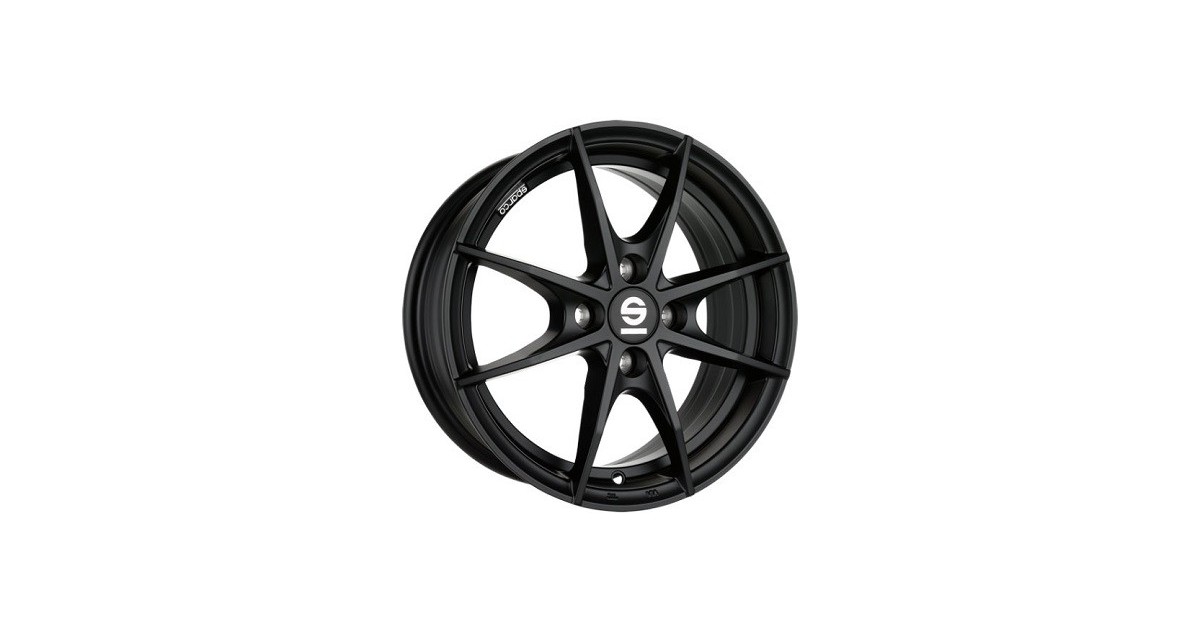 Jante ALU, SPARCO TROFEO4/MB/ET44 MATT BLACK, 7X17 4/100 ET44, Alésage 63.30