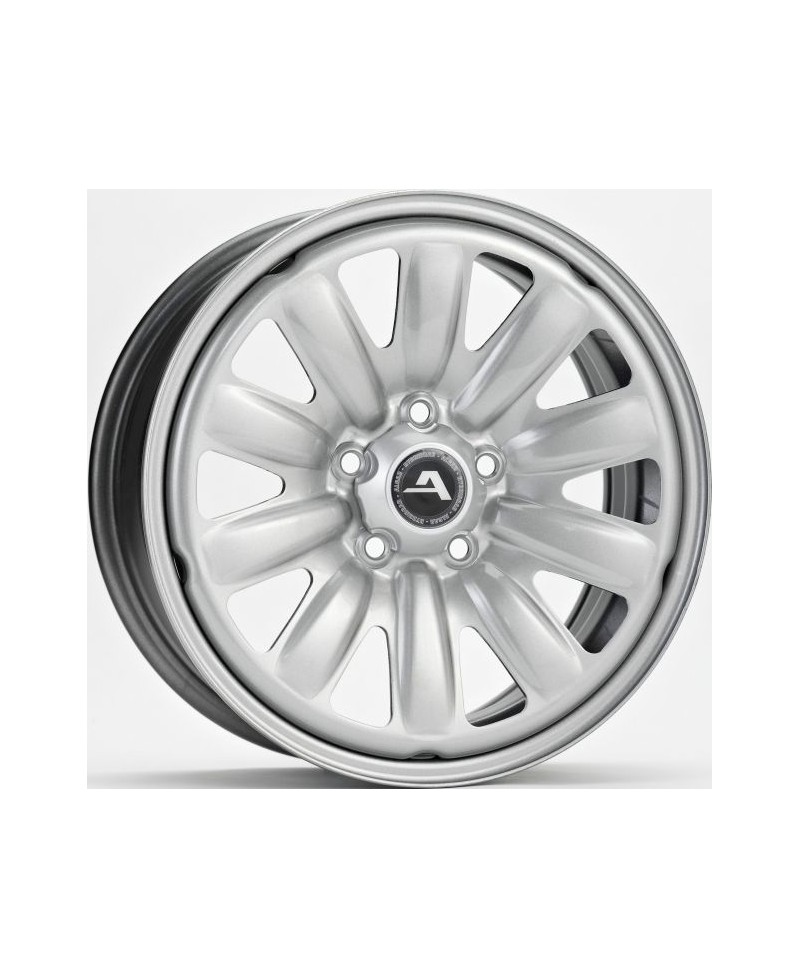 Jante Tole/Acier, ALCAR 130300 Hybrid Hybride Argent 6x16 5x112 ET48 ,alésage 57.1