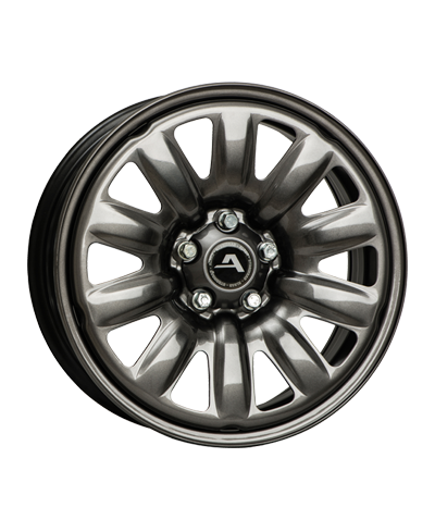 Jante Tole/Acier, ALCAR Hybride 2 Anthracite ,No 1300004A, 6.5X16 5/112 ET41 ,Alésage 57.1 (VW)