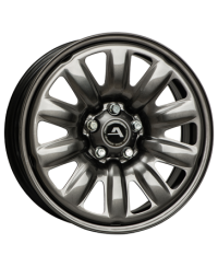 Jante Tole/Acier, ALCAR Hybride 2 Anthracite ,No 1300004A, 6.5X16 5/112 ET41 ,Alésage 57.1 (VW)