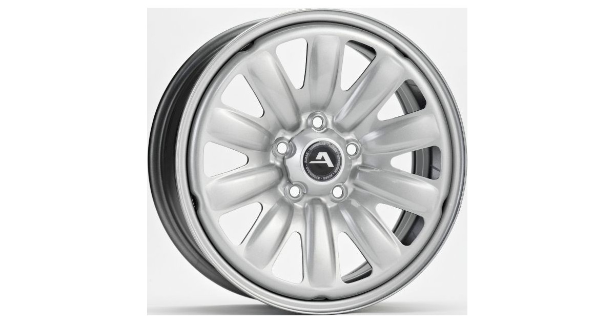 Jante Tole/Acier, ALCAR No 132801 Hybride Argent, 6.5X17 5/112 ET41,Alésage 57.1