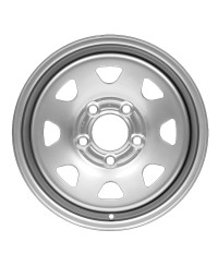 Jante Acier Dotz DAKAR Silver, 7X16 5X165.1 ET8, Alésage 122.5