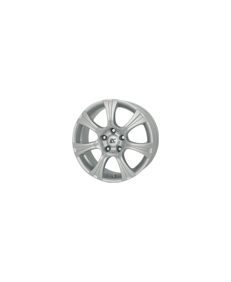 Jante ALU, RC-Design RC15/KS/ET39 kristallsilber lackiert, 7X17 4/98 ET39, Alésage 58.10