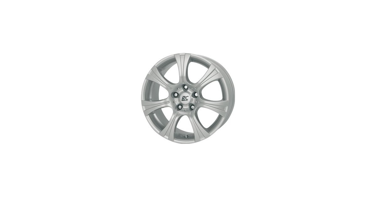 Jante ALU, RC-Design RC15/KS/ET39 kristallsilber lackiert, 7X17 4/98 ET39, Alésage 58.10