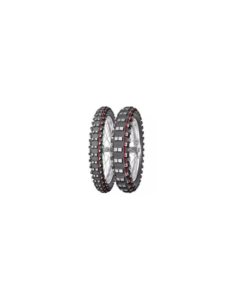 Pneu moto,  Mitas TERRA FORCE MX MH MEDIUM HARD TERRAIN Red Stripe 90/100-21 57R TT FIM NHS