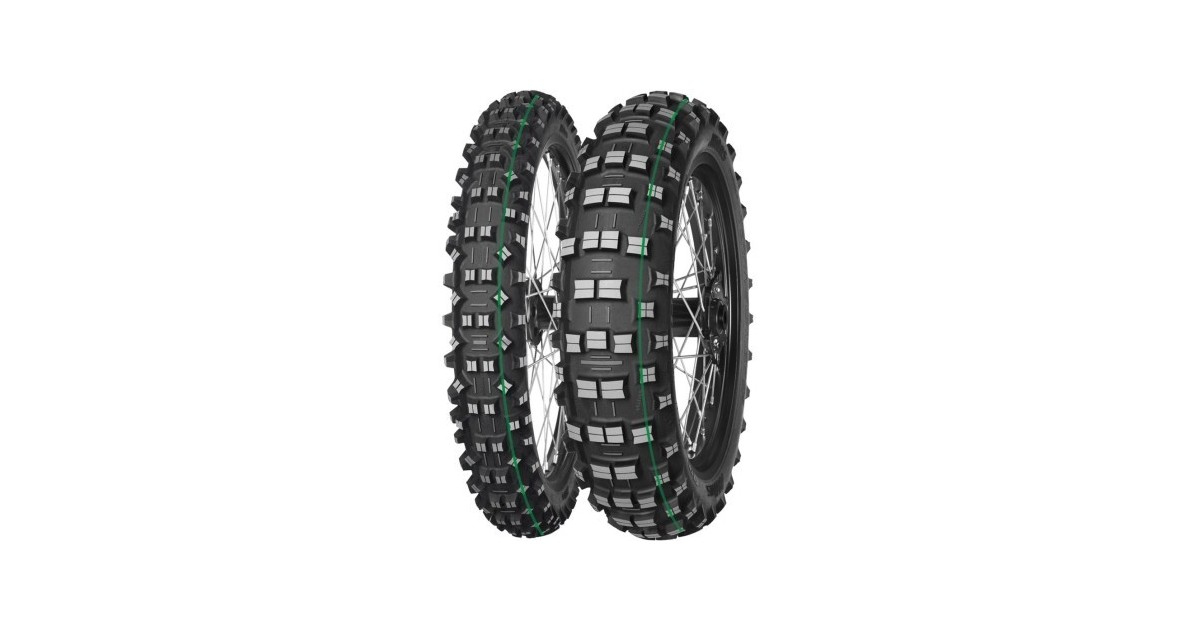 Pneu moto,  Mitas TERRA FORCE-EF superlight green 90/90-21 54R TT FIM