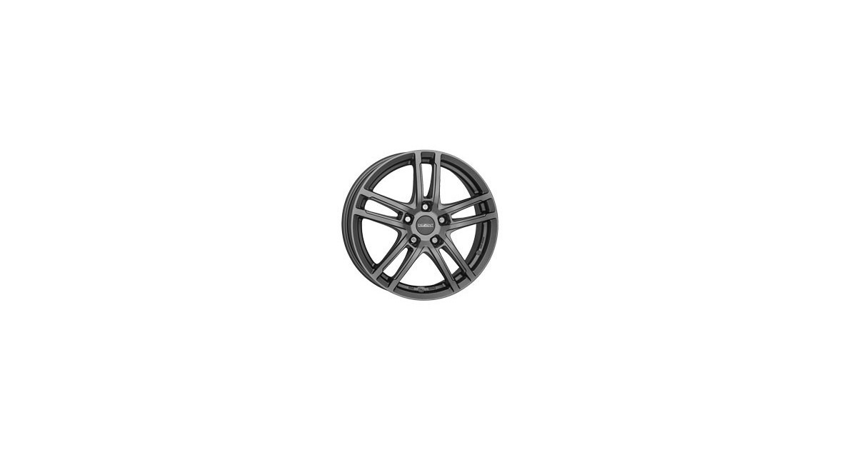 Jante ALU, Dezent TZ/GM/ET49 Graphite matt, 7X17 5/112 ET49, Alésage 57.10