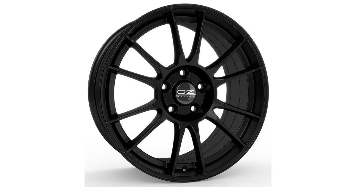 Jante ALU, OZ ULTRALEGGERA MATT BLACK, 7.50X17 5/108 ET40, Alésage 75.1