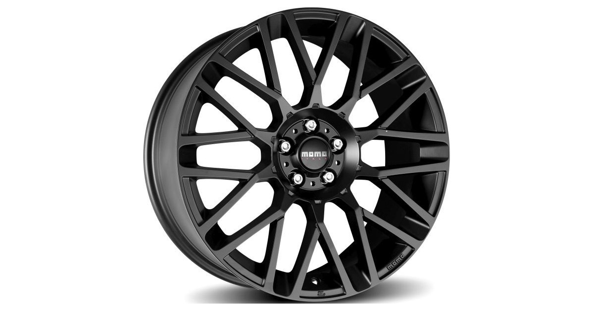 Jante ALU MOMO Revenge Noir mat, 8.5X19 5/112 ET40, Alésage 79.6