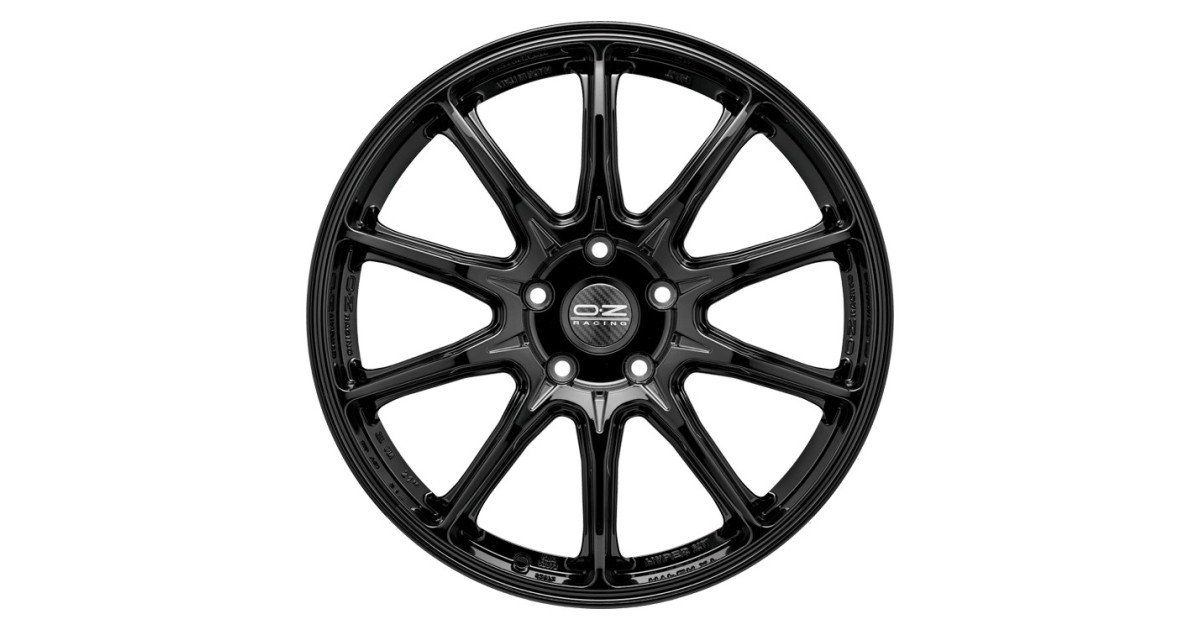 Jante ALU, OZ HYPER XT HLT GLOSS BLACK, 11X21 5/112 ET38, Alésage 79