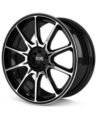 Jante ALU, OZ Hyper XT HLT Gloss Black Diamond Cut, 11X22 5/120 ET38, Alésage 79