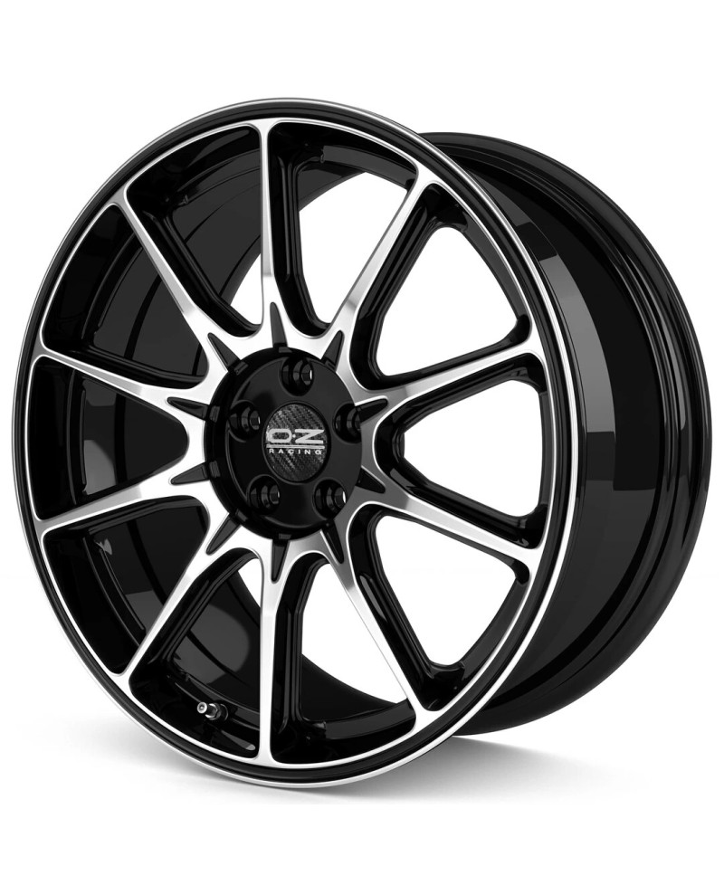 Jante ALU, OZ Hyper XT HLT Gloss Black Diamond Cut, 11X22 5/120 ET38, Alésage 79