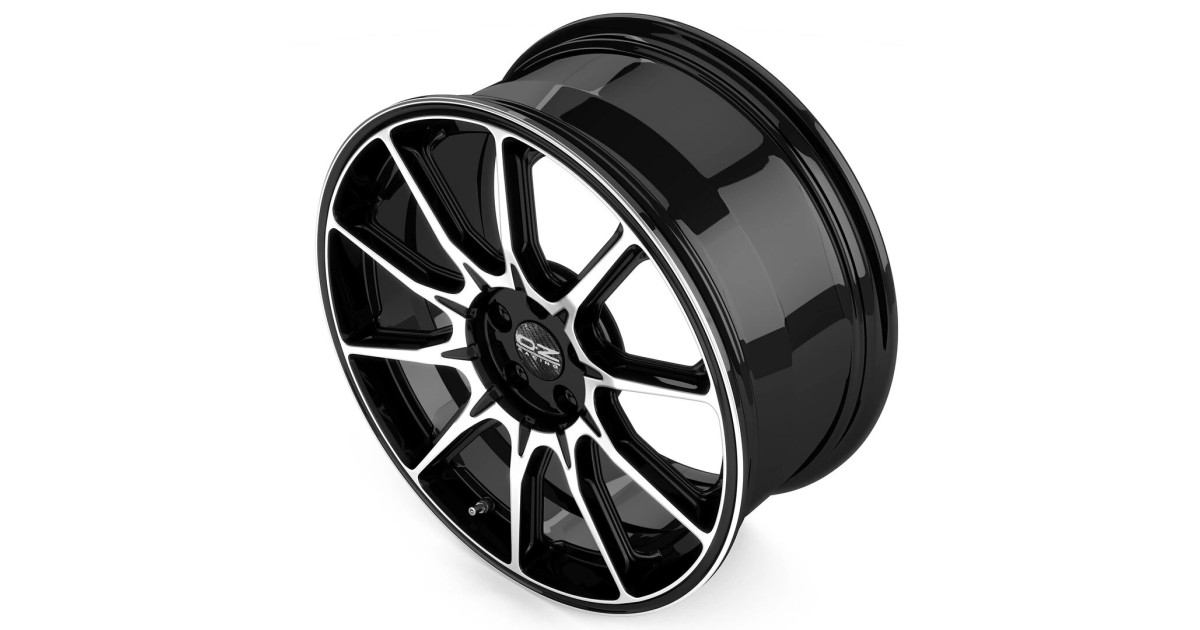 Jante ALU, OZ Hyper XT HLT Gloss Black Diamond Cut, 11X22 5/120 ET38, Alésage 79