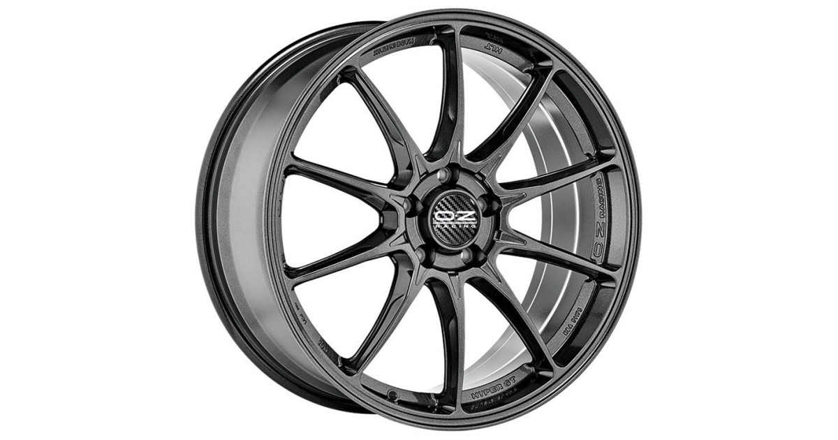 Jante ALU, OZ HYPER GT HLT STAR GRAPHITE, 9X19 5/112 ET20, Alésage 75