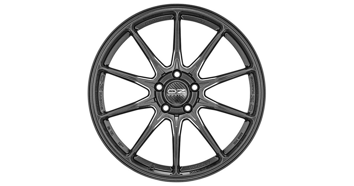 Jante ALU, OZ HYPER GT HLT STAR GRAPHITE, 9X19 5/112 ET20, Alésage 75