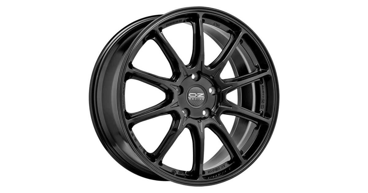 Jante ALU, OZ  Hyper XT HLT Gloss Black, 11.5X20 5/130 ET61, Alésage 71.56