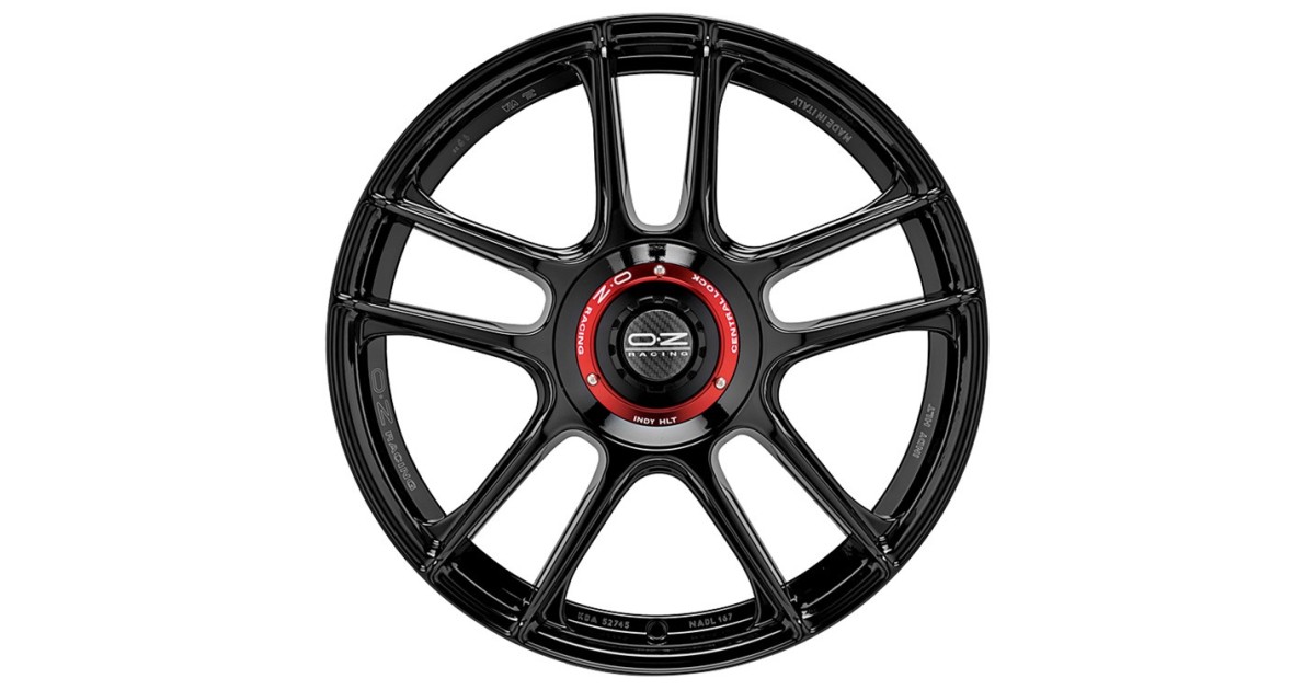 Jante ALU, OZ INDY HLT GLOSS BLACK, 8X18 5/112 ET35, Alésage 75