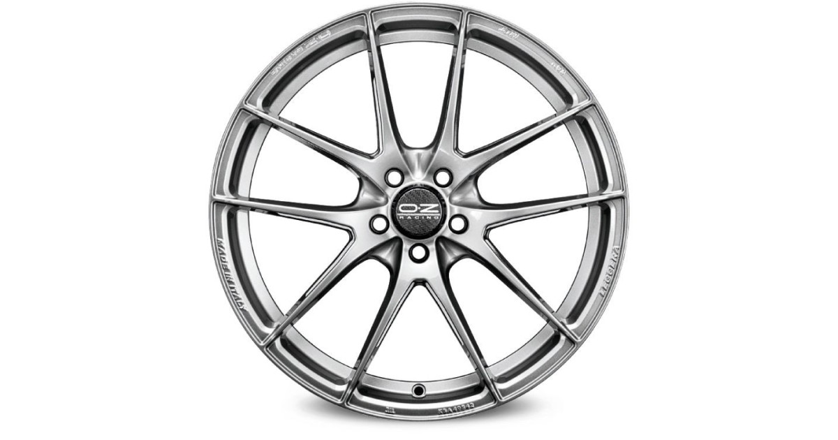Jante ALU, OZ LEGGERA HLT GRIGIO CORSA BRIGHT, 8.5X21 5/120 ET40, Alésage 64.12