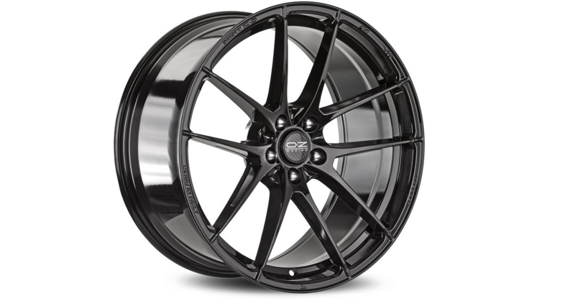 Jante ALU, OZ LEGGERA HLT GLOSS BLACK, 8X18 5/100 ET45, Alésage 68