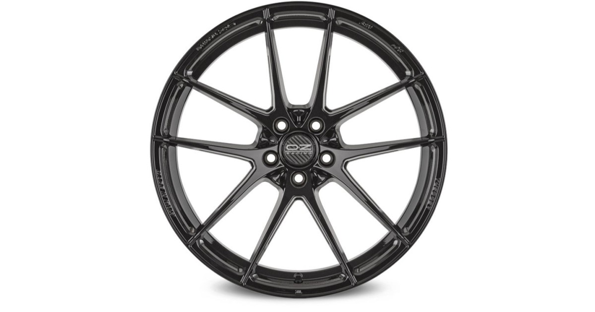 Jante ALU, OZ LEGGERA HLT GLOSS BLACK, 8X18 5/100 ET45, Alésage 68