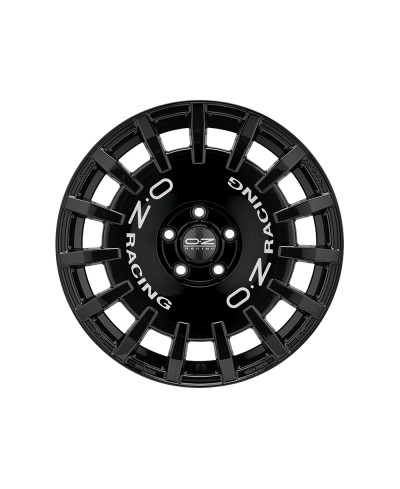 Jante ALU, OZ Rally Racing MATT BLACK+SILVER LETTER, 8X18 5/120 ET45, Alésage 65.06