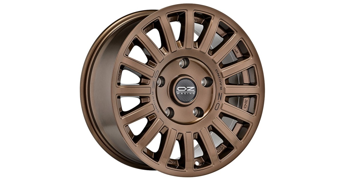 Jante ALU, OZ Rally Raid Gloss Bronze Black Lettering, 8X17 5/127 ET0, Alésage 71.6