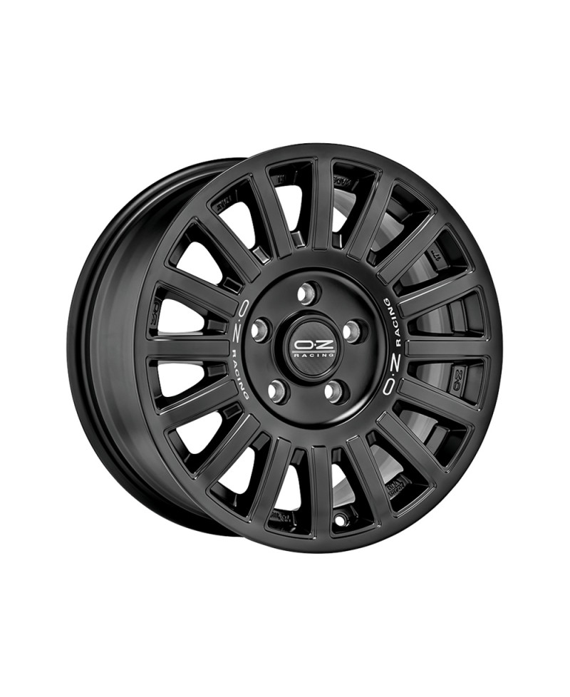 Jante ALU, OZ RALLY RAID MATT BLACK + SILVER LETTERING, 8X17 6/114.3 ET20, Alésage 66.1