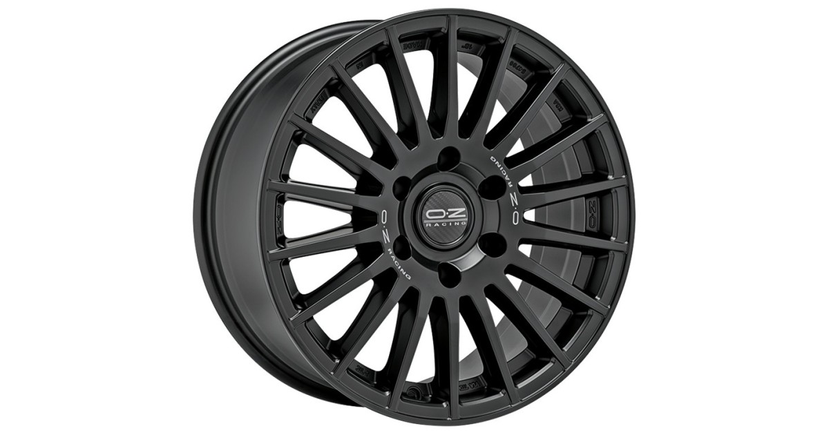 Jante ALU, OZ RALLY DESERT MATT BLACK + SILVER LETTERING, 8.5X18 6/130 ET35, Alésage 84.1