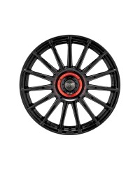 Jante ALU, OZ SUPERTURISMO EVOLUZIONE GLOSS BLACK + RED LETTERING, 8.5X20 5/112 ET45, Alésage 79