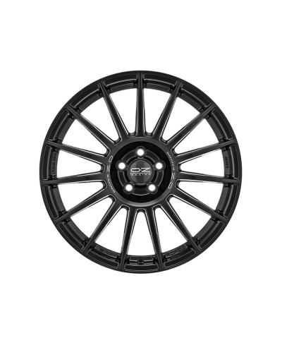 Jante ALU, OZ SUPERTURISMO DAKAR MATT BLACK + SILVER LETTERING , 9.5X22 5/130 ET52, Alésage 71.56
