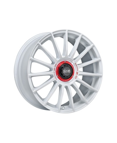 Jante ALU, OZ SUPERTURISMO WRC RACE WHITE RED LETTERING 8.5X20 5/112 ET30, Alésage 79