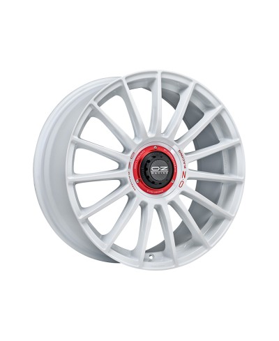 Jante ALU, OZ SUPERTURISMO WRC RACE WHITE RED LETTERING, 8.5X20 5/112 ET45, Alésage 79