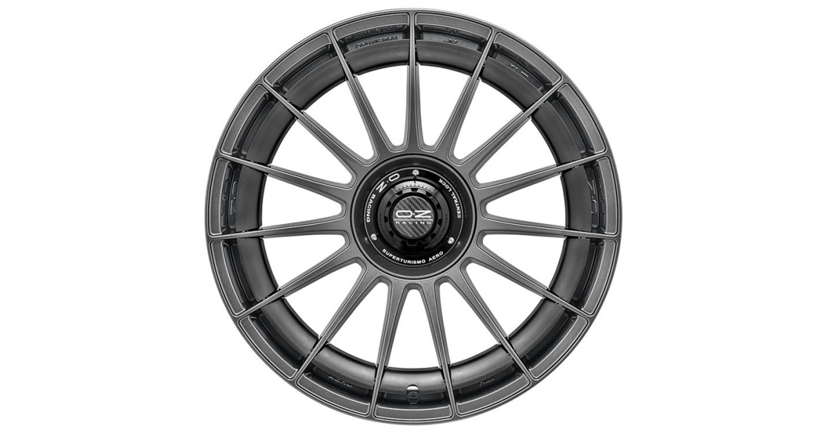 Jante ALU, OZ SUPERTURISMO AERO STAR GRAPHITE , 9X19 5/112 ET30, Alésage 75