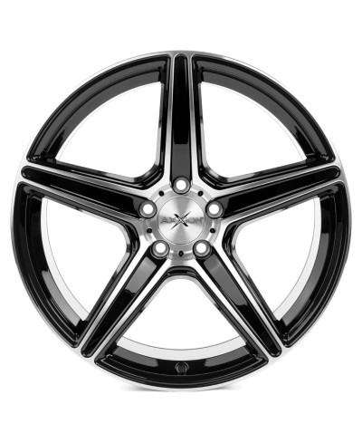 Jante ALU Axxion AX7 Noir, Face polie , 9X20 5/112 ET20, Alésage 72.60