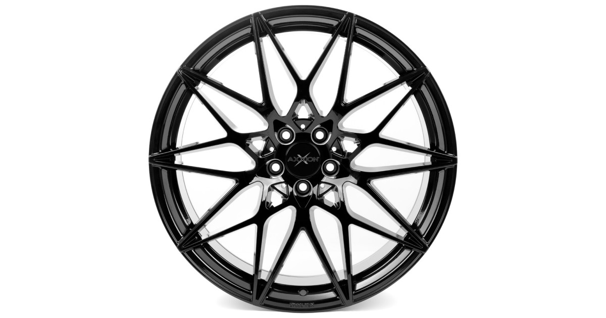 Jante ALU Axxion AX9 SW+ ,Noir brillant, 9X20 5/114.3 ET40, Alésage 72.90