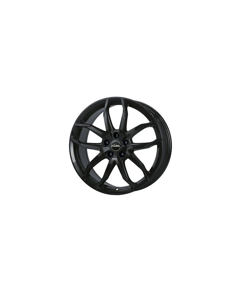 Jante ALU, Rial LUC/DS/ET37 diamant-schwarz, 7.50X17 5/114.30 ET37, Alésage 70.1