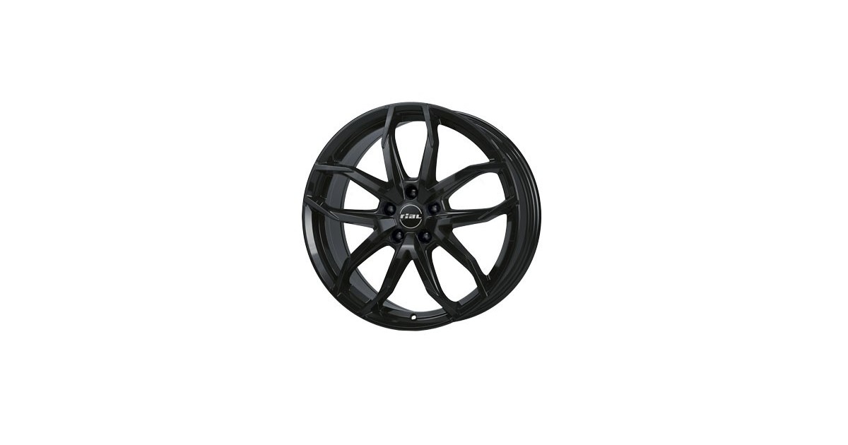Jante ALU, Rial LUC/DS/ET45 diamant-schwarz, 7.50X17 5/114.30 ET45, Alésage 70.1