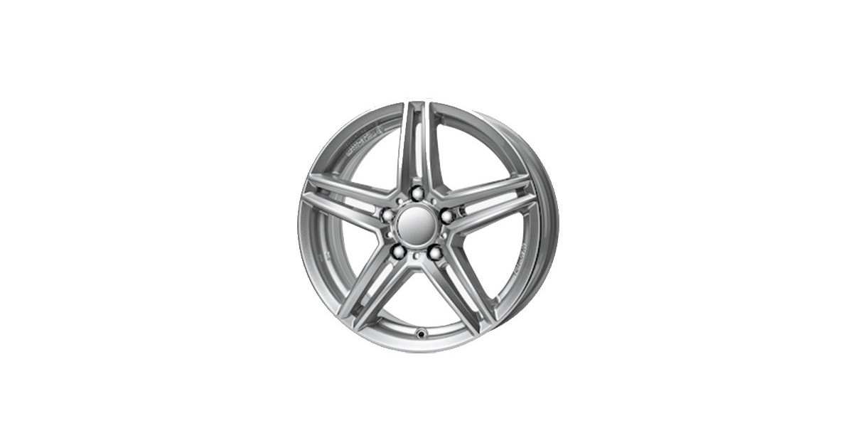 Jante ALU, Rial M10/SI/ET33 polar-silber, 7.50X18 5/112 ET33, Alésage 66.6
