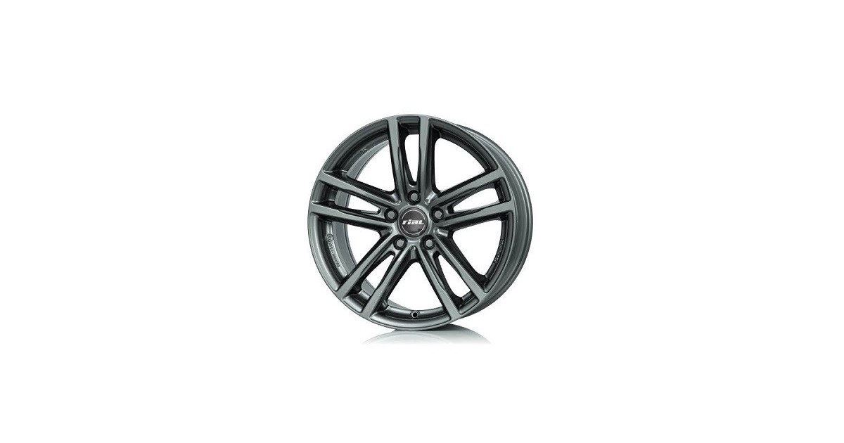 Jante ALU, Rial X10/MG/ET47 metal-grey, 7X16 5/112 ET47, Alésage 66.6